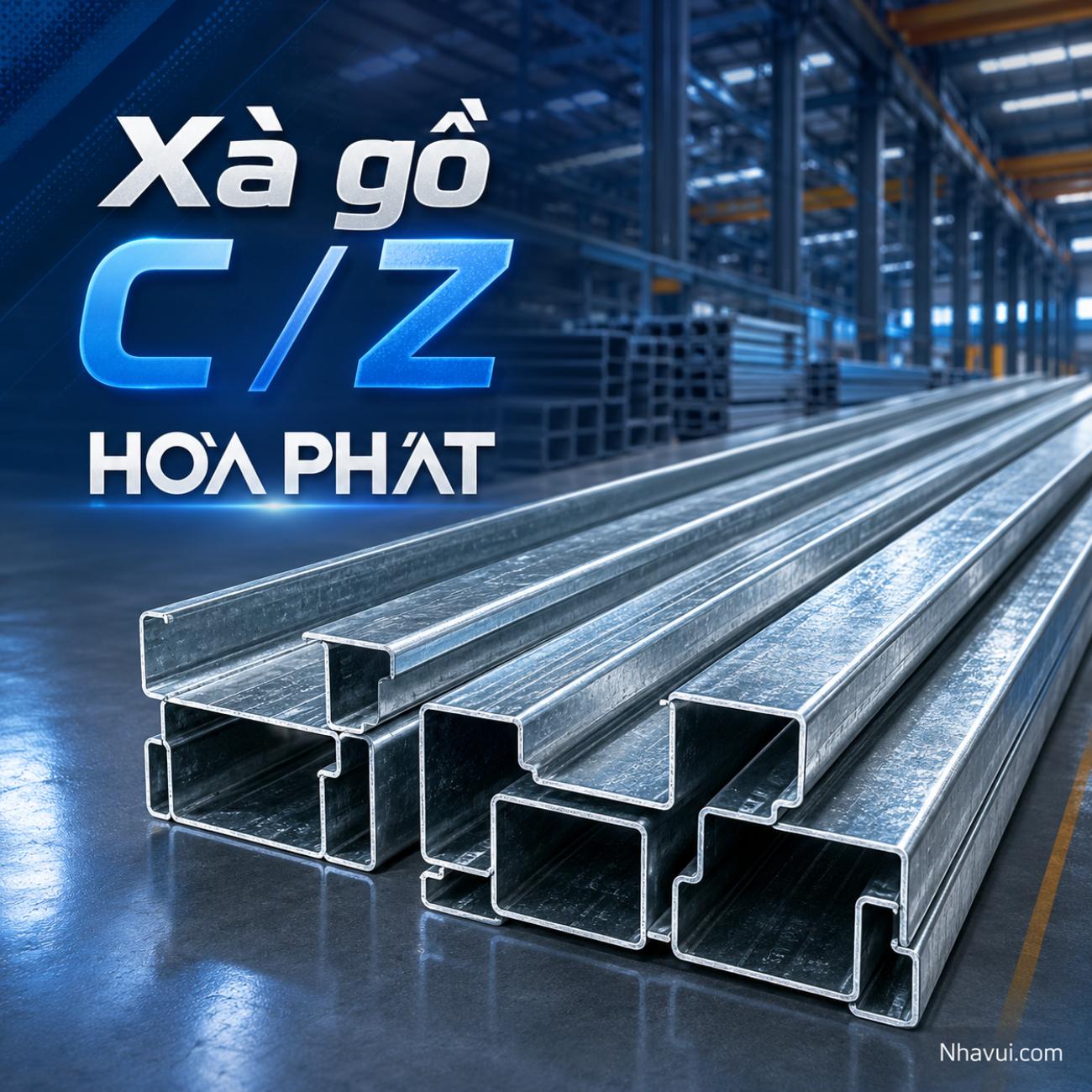 Xà gồ C / Z Hòa Phát